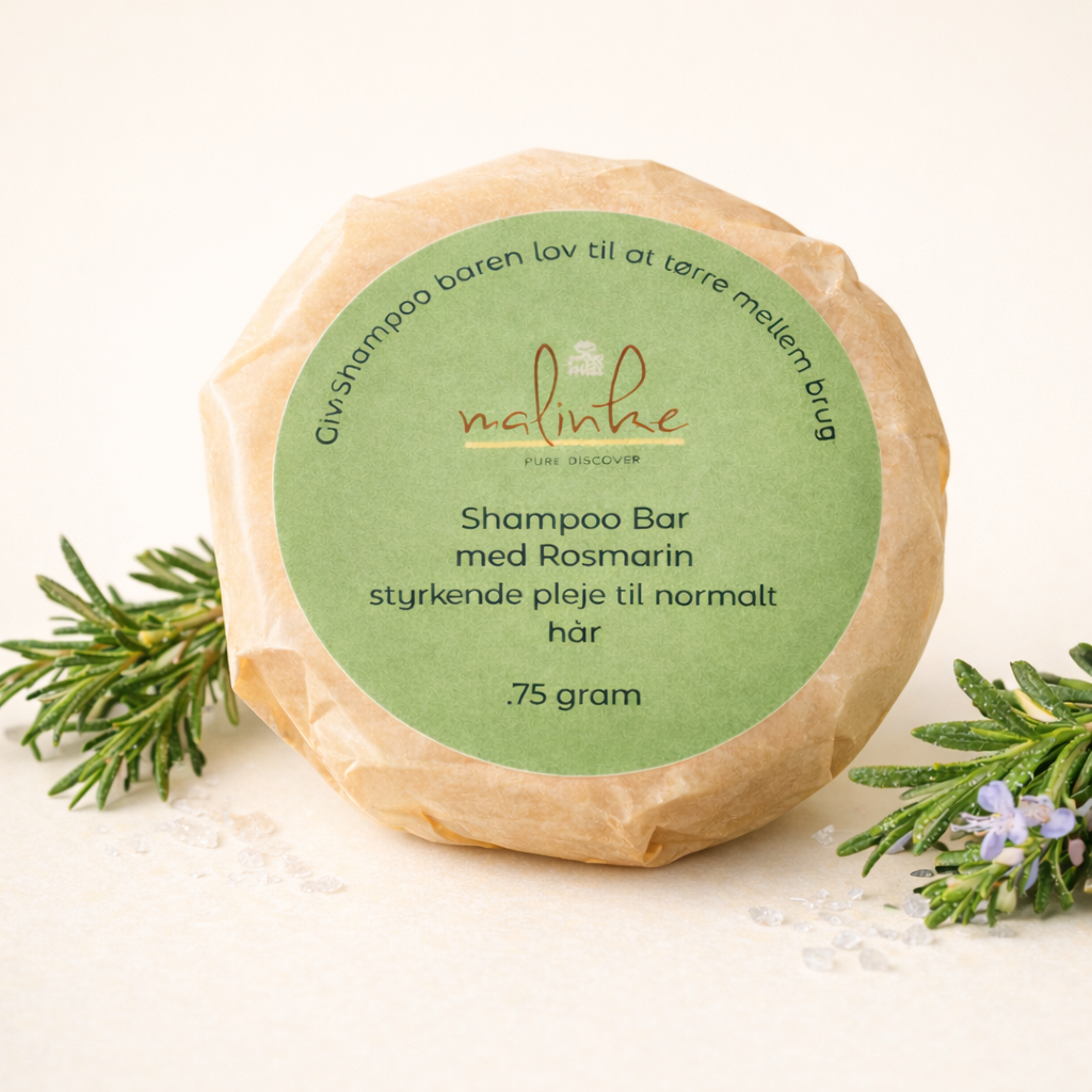 Shampoo Bar med Mango Butter og Rosmarin 75 g