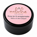 Malinke Rosa ler til ansigtsmaske 50 g