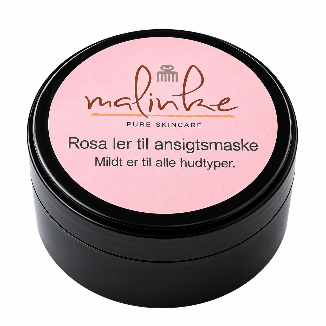 Malinke Rosa ler til ansigtsmaske 50 g